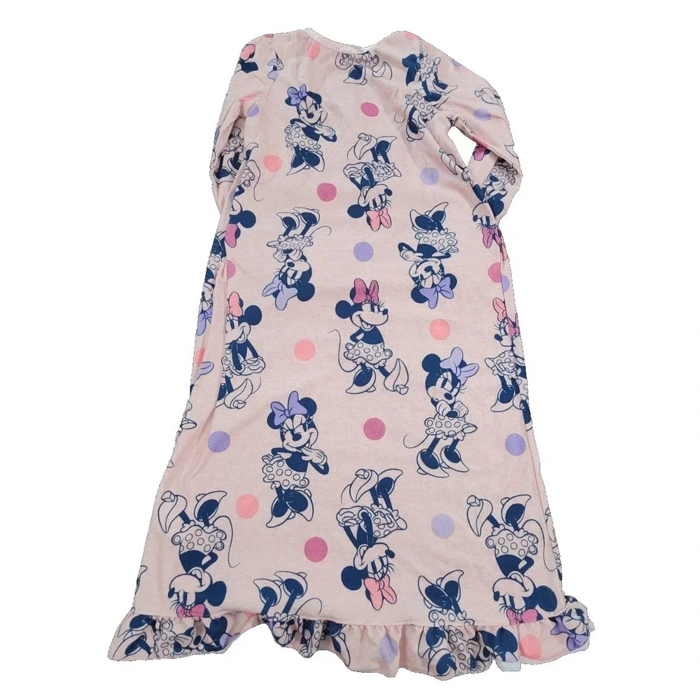 Disney Minnie Mouse Nightgown Girls Size 8 - Picture 4 of 4